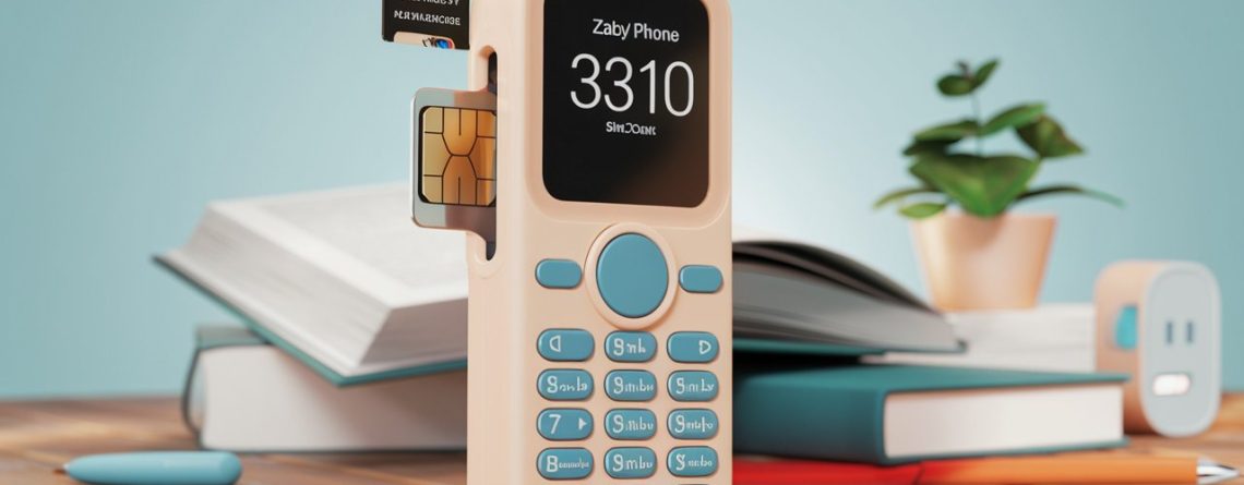 Where Does the SIM Card Go in the Zanco Baby Phone 3310?