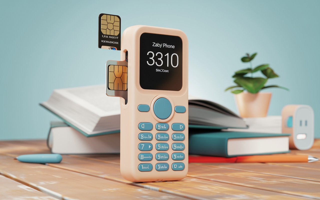 Where Does the SIM Card Go in the Zanco Baby Phone 3310?