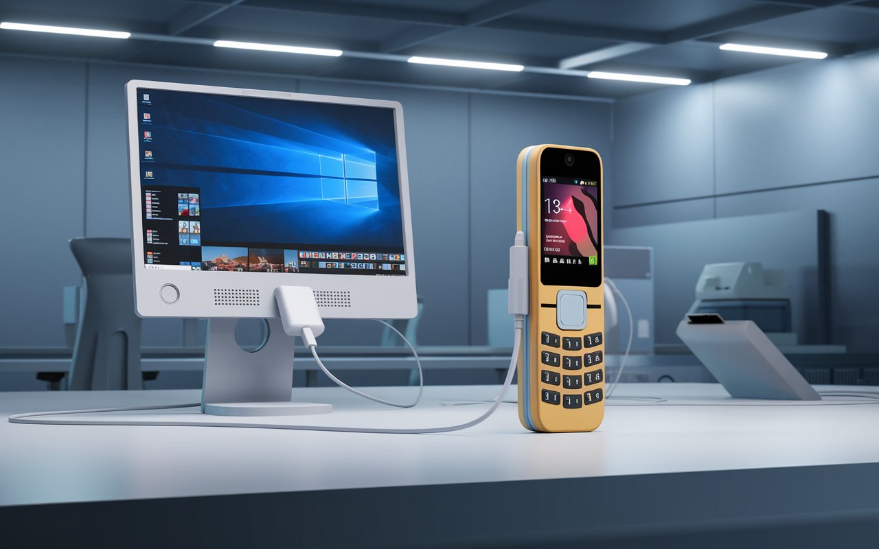Can the Zanco Tiny Phone Connect to a PC?
