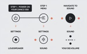 Loudspeaker Setting on Zanco 550